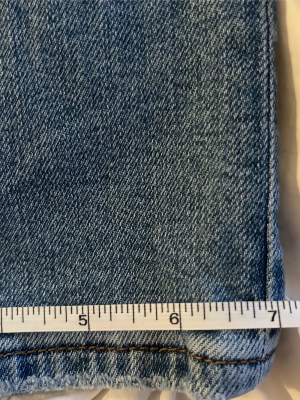Levi’s Ribcage Straight Jeans Size 25 High Rise Light Wash Stretch Denim 25x32 - Picture 13 of 13
